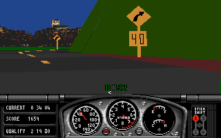 Race Drivin screenshot 4 for Super Nintendo